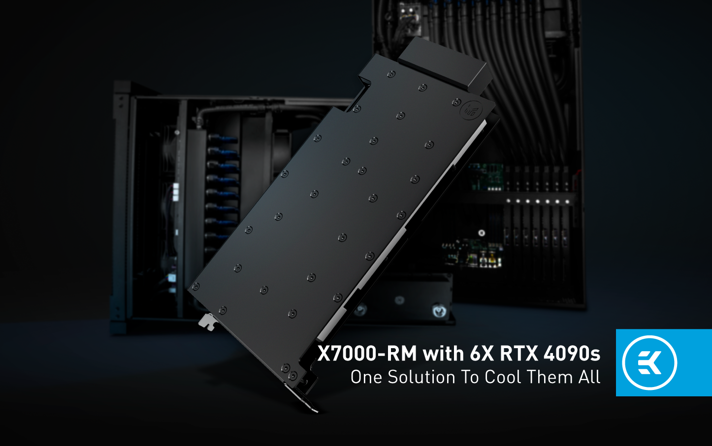 X7000-RM WITH 6X RTX 4090s - ONE SOLUTION TO COOL THEM ALL