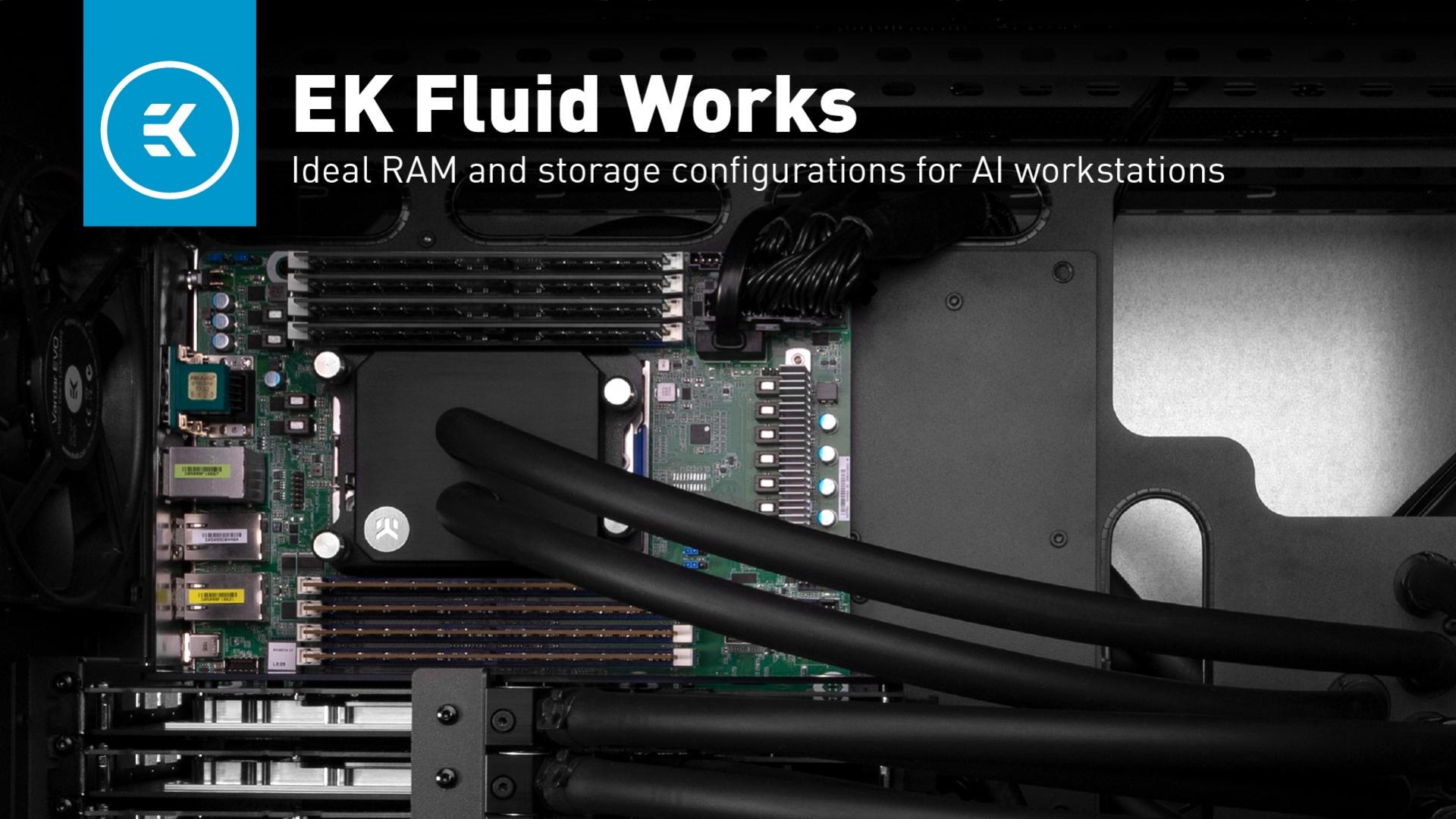 Ideal RAM and storage configurations for AI workstations