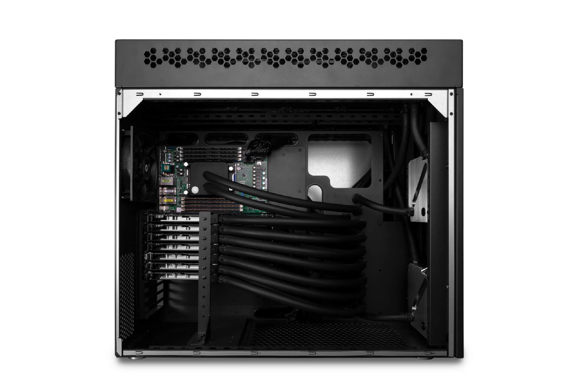 EK Fluid Works Compute Series X7000 workstation